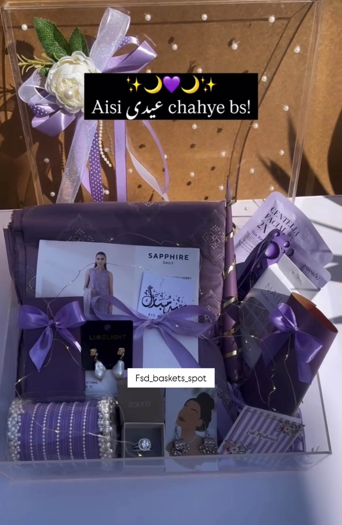 Liliac eidi box